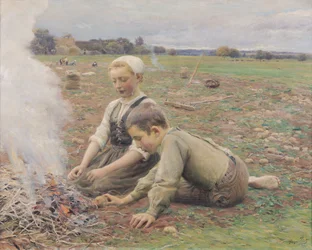 Die Kartoffelsammler, 1898